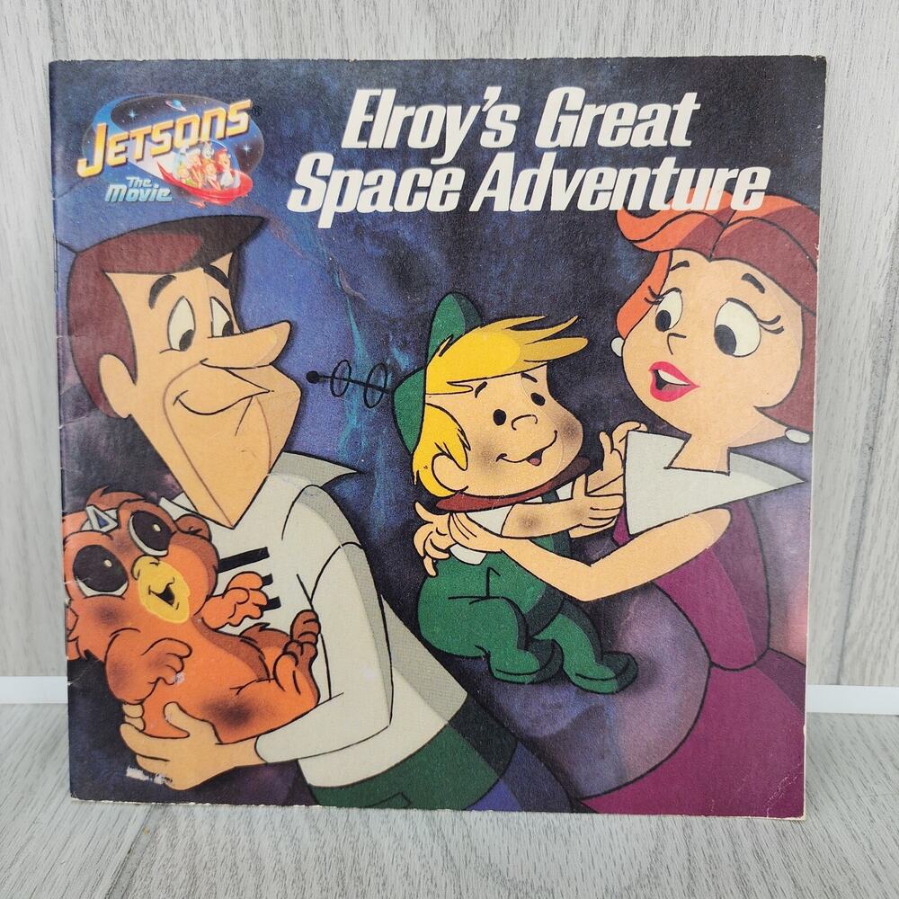Jetsons the movie book, Elroy’s Great Space Adventure 1990 FLAWS